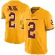 ＃2 Men's Jeff Driskel Gold Limited Washington Commanders Color Rush Jersey