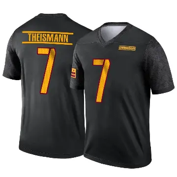 ＃7 Youth Joe Theismann Black Legend Washington Commanders Alternate Jersey