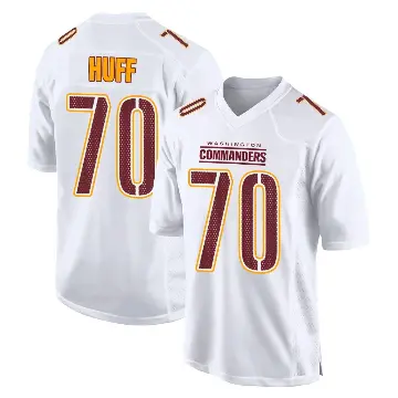 ＃70 Men's Sam Huff White Game Washington Commanders Tundra Fashion Jersey