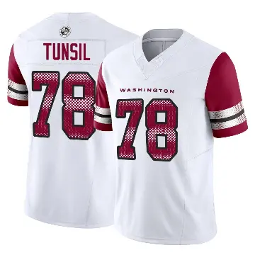 ＃78 Youth Laremy Tunsil White Limited Washington Commanders Vapor F.U.S.E. Jersey